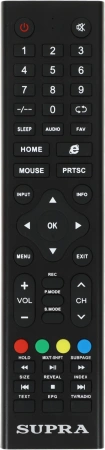 Телевизор LED Supra 50" STV-LC50ST0045U Smart черный/4K Ultra HD/DVB-T/50Hz/DVB-T2/DVB-C/DVB-S/DVB-S