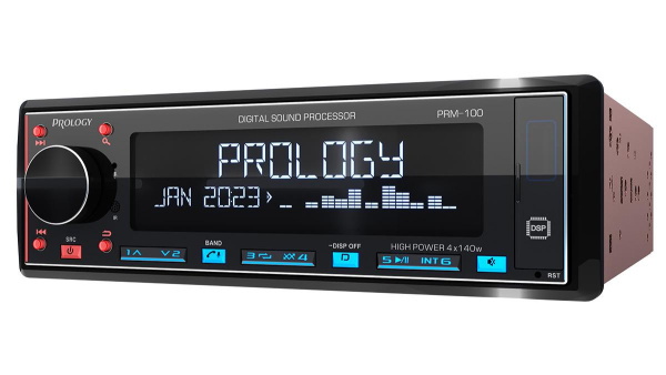 Автомагнитола Prology PRM-100 1DIN 4x140Вт v4.2 ПДУ RDS (PRPRM100)