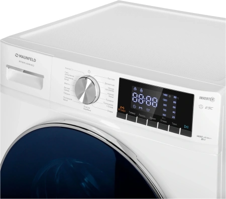 Стиральная машина Maunfeld MFWM148WH02 класс: A+++ загр.фронтальная макс.:8кг белый инвертер