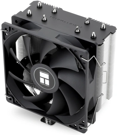 Устройство охлаждения(кулер) Thermalright Assassin X 120 Refined SE Soc-AM5/AM4/1200/1700/1851 черный 4-pin 25.6dB Al+Cu 630gr Ret (AX120-R-SE)