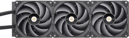 Система водяного охлаждения Thermaltake Toughliquid 420 Ex Pro ARGB Soc-AM5/AM4/1200/1700/1851 черный 4-pin 31.6dB Al+Cu Ret (CL-W401-PL14BL-A)