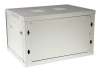 Шкаф коммутационный Lanmaster (TWT-CBWPG-6U-6X4-GY) настенный 6U 600x400мм пер.дв.стекл 60кг серый