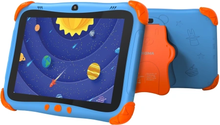 Планшет Digma Kids A8 SC9863A (1.6) 8C RAM2Gb ROM32Gb 8" IPS 1280x800 4G 1Sim Android 11.0 Go синий 2Mpix 0.3Mpix BT WiFi microSD 512Gb 3000mAh