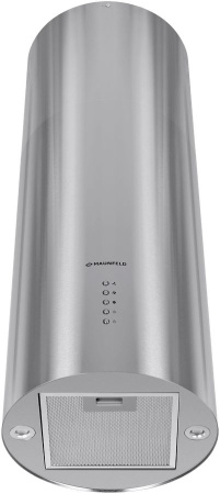 Вытяжка каминная Maunfeld Lee Light Isla 35 Inox нержавеющая сталь управление: кнопочное (1 мотор)