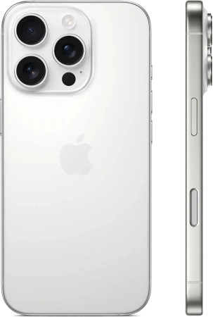 Смартфон Apple A3292 iPhone 16 Pro 256Gb белый титан моноблок 3G 4G 1Sim 6.3" 1206x2622 iOS 18 48Mpix 802.11 a/b/g/n/ac/ax/be NFC GPS Protect
