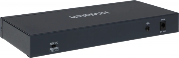 Коммутатор HiWatch DS-S1008P 8x100Мбит/с 2x1Гбит/с 8PoE+ 60W неуправляемый