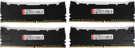 Память DDR4 4x16GB 3600MHz Kingston KF436C16RB12AK4/64 Fury Renegade RGB RTL Gaming PC4-28800 CL16 D