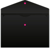 Конверт на кнопке Бюрократ Black Opal BLPK803A4/1 A4 пластик 0.18мм черный (упак.:4шт)