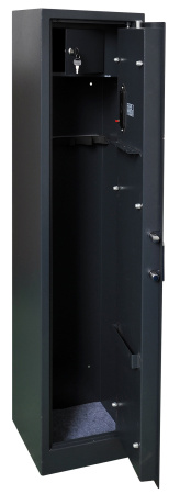 Сейф оружейный Cactus CS-SF-GK145 взломостойкий 1450x350x300мм электронный/ключевой трейзер