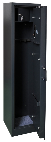 Сейф оружейный Cactus CS-SF-GK145 взломостойкий 1450x350x300мм электронный/ключевой трейзер