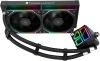 Система водяного охлаждения Thermalright Frozen Infinity 240 ARGB Soc-AM5/AM4/1200/1700/1851 черный 4-pin 28.2dB Al Ret (F-INFINITY-240-BL)