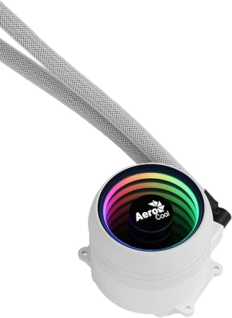 Система водяного охлаждения Aerocool Mirage L360 White ARGB Soc-AM5/AM4/1151/1200/2066/1700 4-pin 20