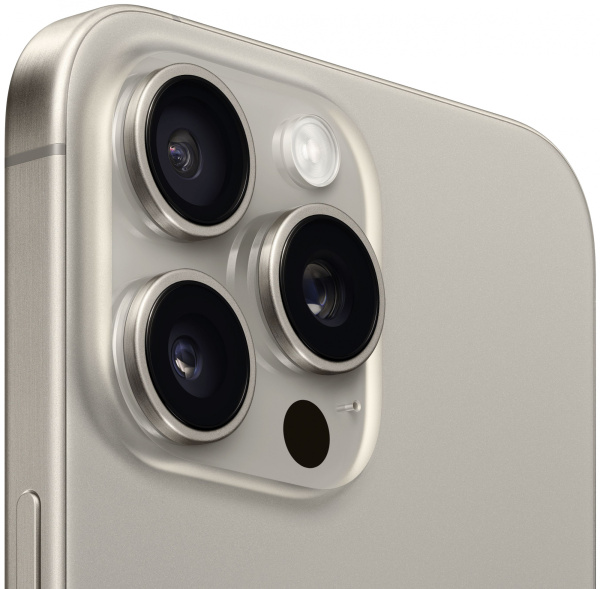 Смартфон Apple iPhone 15 Pro Max A3105 512Gb титан 3G 4G 1Sim 6.7" OLED 1290x2796 iOS 17 48Mpix 802.