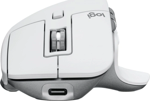 Мышь Logitech MX Master 3S светло-серый оптическая 8000dpi беспров. USB 5but (910-006560)