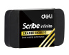 Ластик Deli EH00610 Scribe Infinite 30х11х46мм черный индивидуальная картонная упаковка