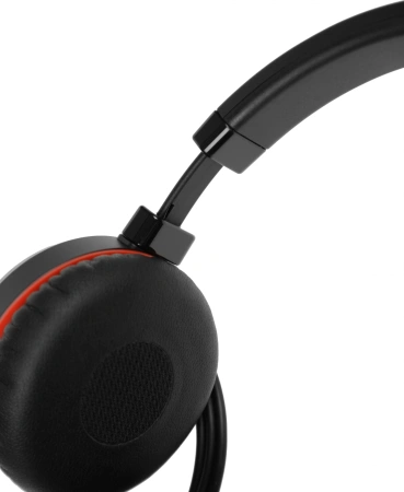 Наушники с микрофоном Jabra Evolve 20 SE черный 1.2м накладные USB оголовье (4999-823-309)