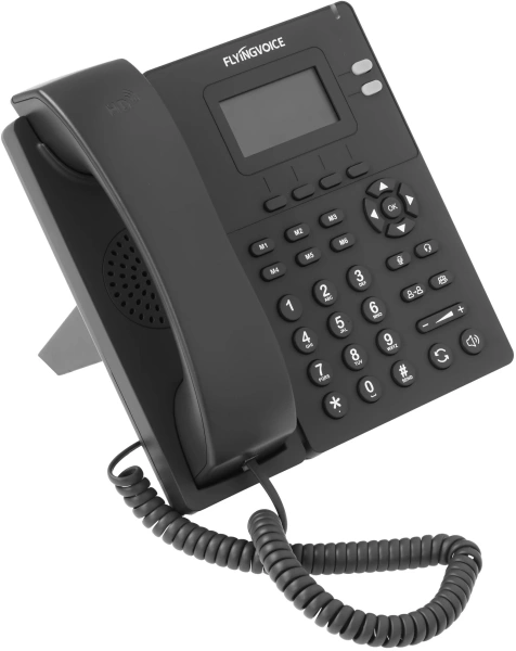 Телефон IP Flyingvoice P20P черный