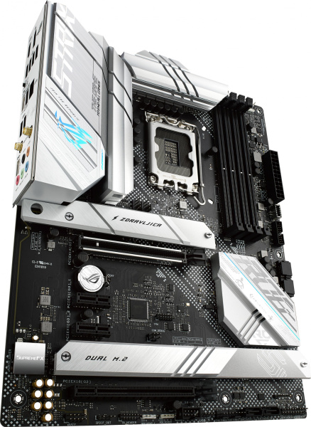 Материнская плата Asus ROG STRIX B660-A GAMING WIFI D4 Soc-1700 Intel B660 4xDDR4 ATX AC`97 8ch(7.1) 2.5Gg RAID+HDMI+DP
