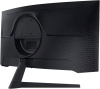 Монитор Samsung 34" Odyssey G5 C34G55TWWI черный VA LED 1ms 21:9 HDMI матовая 250cd 178гр/178гр 3440x1440 165Hz DP UW 5.6кг