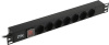 Блок распределения питания ITK PH12-7D1-P гор.размещ. 7xSchuko базовые 16A Schuko 2м