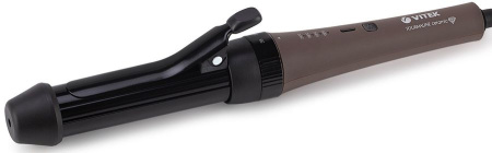 Щипцы Vitek 2521-VT-01 70Вт макс.темп.:210С покрытие:титаново-турмалиновое коричневый