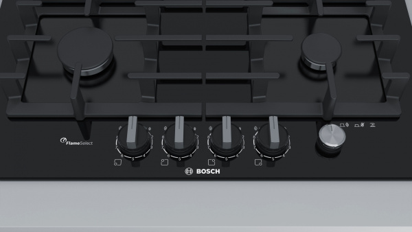 Газовая варочная поверхность Bosch PPP6A6M90 черный