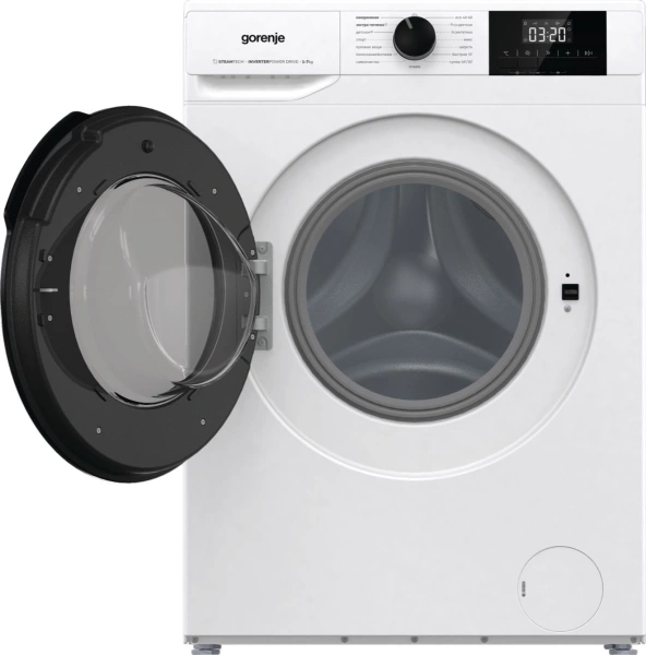 Стиральная машина Gorenje W1NGPI72SBS/C загр.фронтальная макс.:7кг белый инвертер