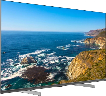 Телевизор LED Hyundai 40" H-LED40BS5100 WebOS Frameless Metal черный/серый FULL HD 60Hz DVB-T DVB-T2 DVB-C DVB-S DVB-S2 USB WiFi Smart TV
