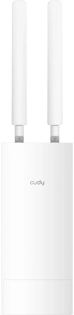 Повторитель беспроводного сигнала Cudy AP1200 Outdoor AC1200 Wi-Fi белый