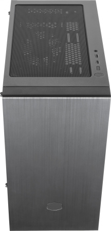 Корпус Cooler Master MasterBox MB400L w/o ODD черный без БП mATX 4x120mm 3x140mm 2xUSB3.0 audio bott PSU