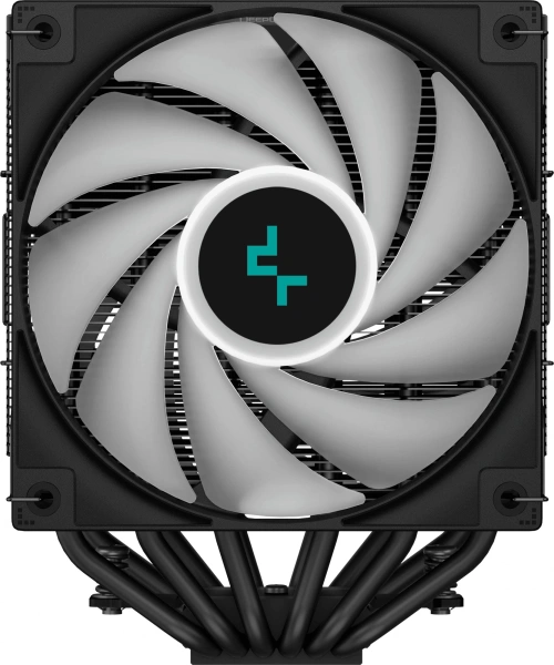 Устройство охлаждения(кулер) Deepcool AG620 Digital Bk ARGB Soc-AM5/AM4/1151/1200/2066/1700 4-pin 29