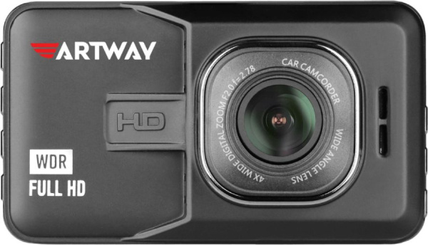 Видеорегистратор Artway AutoCam AV-394 черный 2Mpix 1080x1920 1080i 120гр. Ambarella
