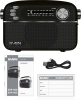 Радиоприемник портативный Sven АС SRP-505 черный/белый USB microSD