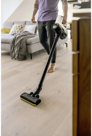 Пылесос ручной Karcher VC 4 Cordless myHome Pet 140Вт белый