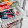 Холодильник Weissgauff WRK 185 Total NoFrost Inverter Inox 2-хкамерн. нержавеющая сталь инвертер