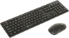 Клавиатура + мышь Оклик 240M клав:черный мышь:черный USB беспроводная slim Multimedia (1091253)