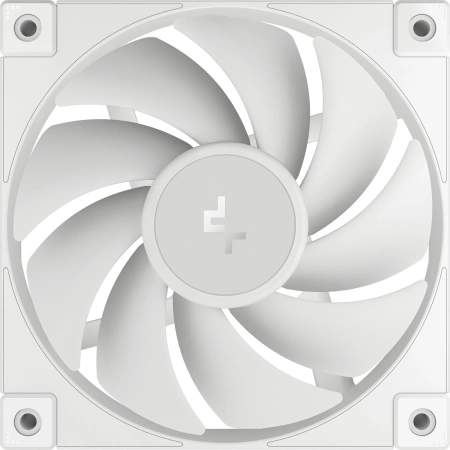 Вентилятор для корпуса Deepcool FD12 ARGB 120х120x25 белый 4-pin 26.9дБ (упак.:3шт) (R-FD12-WHAPN3-G) Ret