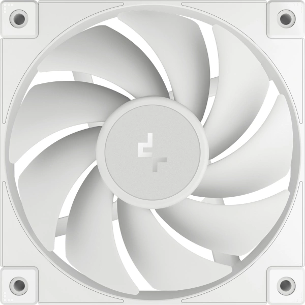 Вентилятор для корпуса Deepcool FD12 ARGB 120х120x25 белый 4-pin 26.9дБ (упак.:3шт) (R-FD12-WHAPN3-G) Ret