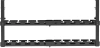 Кабель-канал Cactus CS-CM-700-2BK для столов 72.8x13.5x34.2см черный