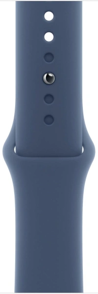 Смарт-часы Apple Watch SE 2024 A2722 40мм OLED корп.серебристый Sport Band рем.синий разм.брасл.:130-180мм (MXEC3LL/A)