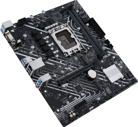 Материнская плата Asus PRIME H610M-E D4-CSM Soc-1700 Intel H610 2xDDR4 mATX AC`97 8ch(7.1) GbLAN+VGA