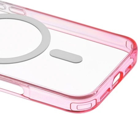 Чехол (клип-кейс) uBear для Apple iPhone 16 Pro Fusion with MagSafe розовый (CS445NP63PFS-I24M)