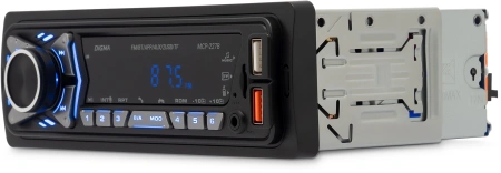 Автомагнитола Digma MCP-227B 1DIN 2x45Вт 2