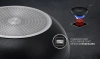 Сковорода Polaris Pro collection 28FP круглая 28см покрытие: Diamant-3X Pro ручка несъемная (без крышки) черный (016233)