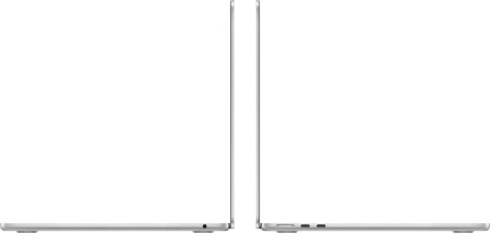 Ноутбук Apple MacBook Air A3113 M3 8 core 16Gb SSD256Gb/8 core GPU 13.6" Liquid Retina (2560x1664) Mac OS silver WiFi BT Cam (MC8H4LL/A)