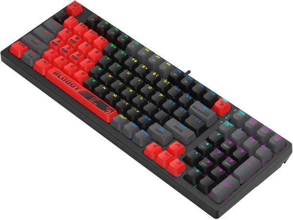 Клавиатура A4Tech Bloody S98 Sports Red BLMS Plus механическая красный/черный USB for gamer LED (S98