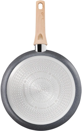 Сковорода Tefal Natural Force G2660572 круглая 26см ручка несъемная (без крышки) серый (2100118264)