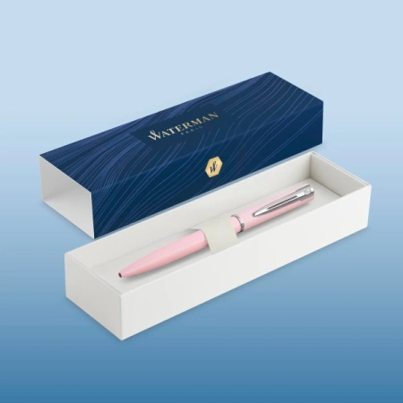 Ручка шариков. Waterman Graduate Allure Pastel Colors (2105227) Macaron Pink Lacquer M син. черн. подар.кор.