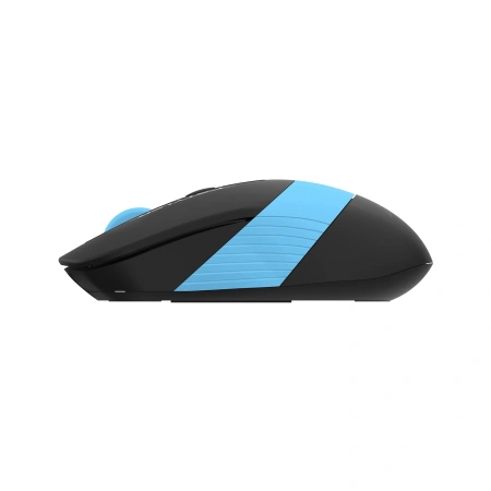 Мышь A4Tech Fstyler FG10S черный/синий оптическая (2000dpi) silent беспроводная USB для ноутбука (4but)