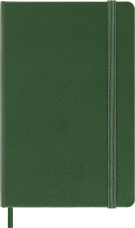 Блокнот Moleskine CLASSIC QP012K15 Pocket 90x140мм 192стр. нелинованный твердая обложка зеленый